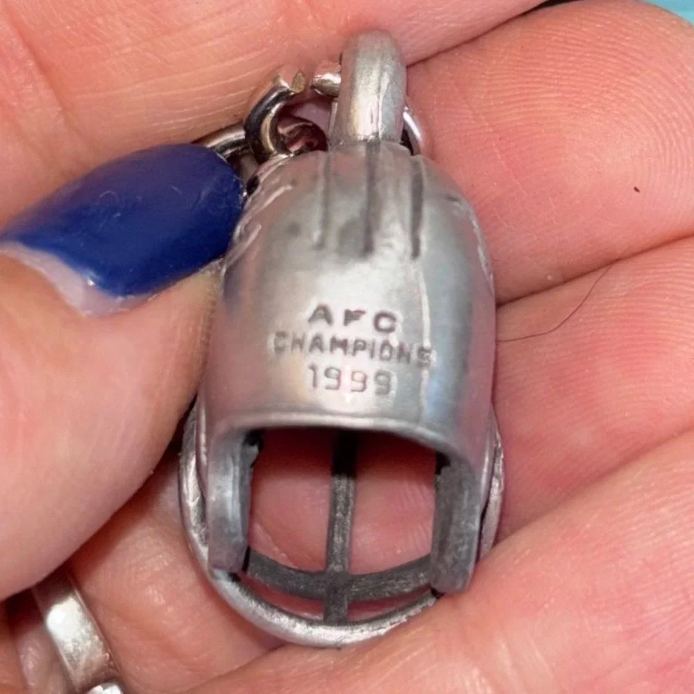 Vintage Tennessee‎ Titans | AFC Champions 1999 | Football Helmet Keychain